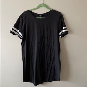 Grey T-shirt Dress